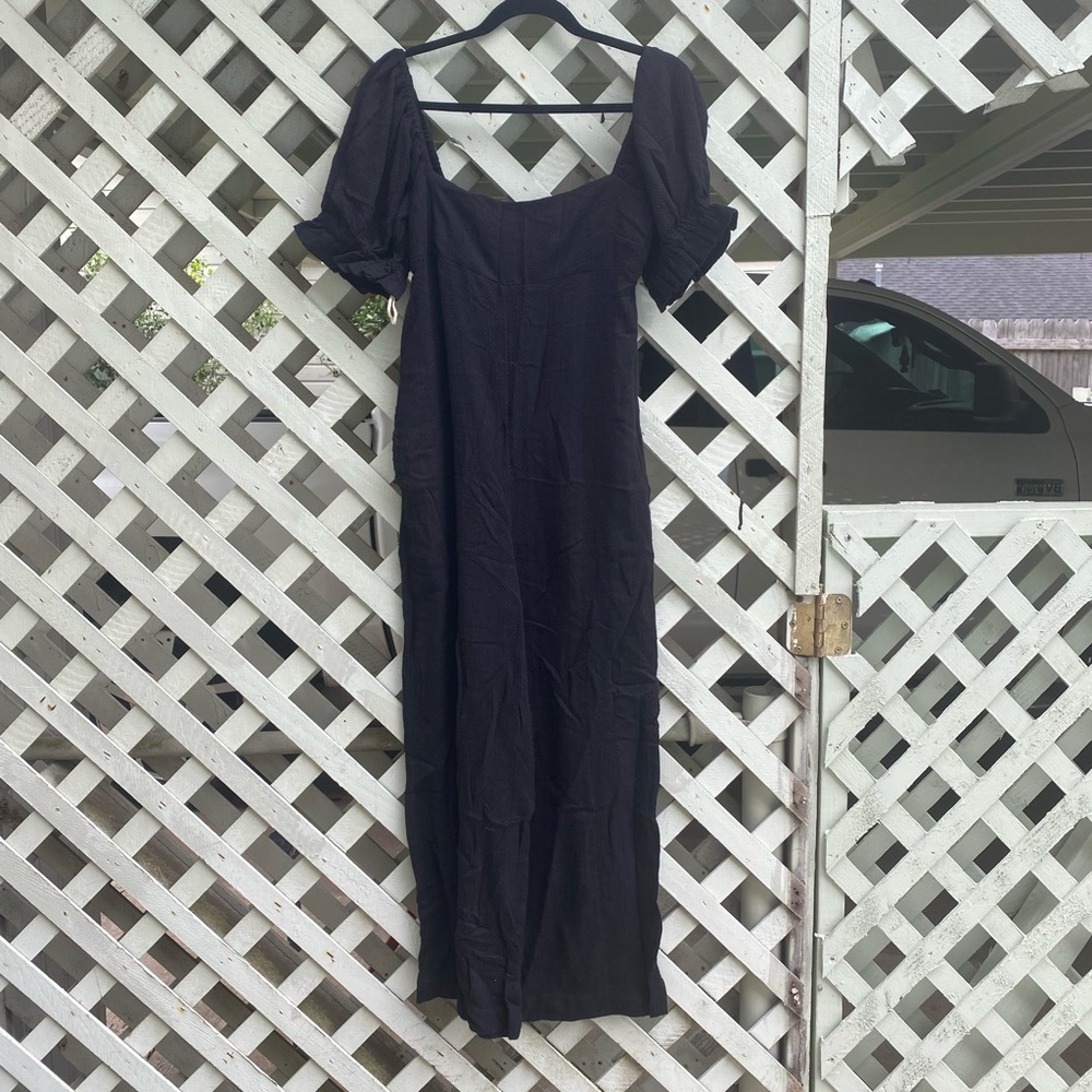 Free people black jumpsuit - Picture 10 of 11